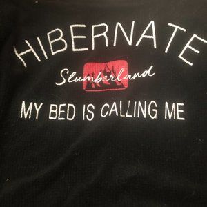 Size M sleep top from Ardene's